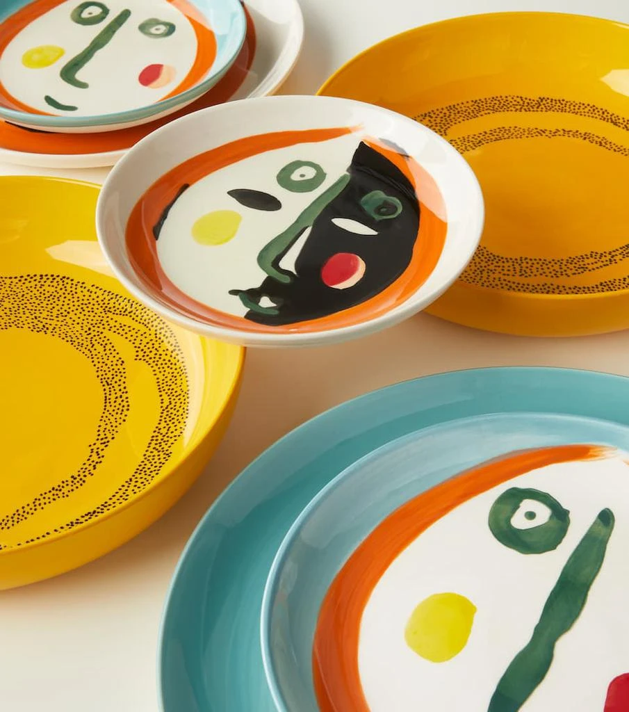 商品Serax|Feast Face 2 Extra Small set of 4 plates,价格¥822,第3张图片详细描述
