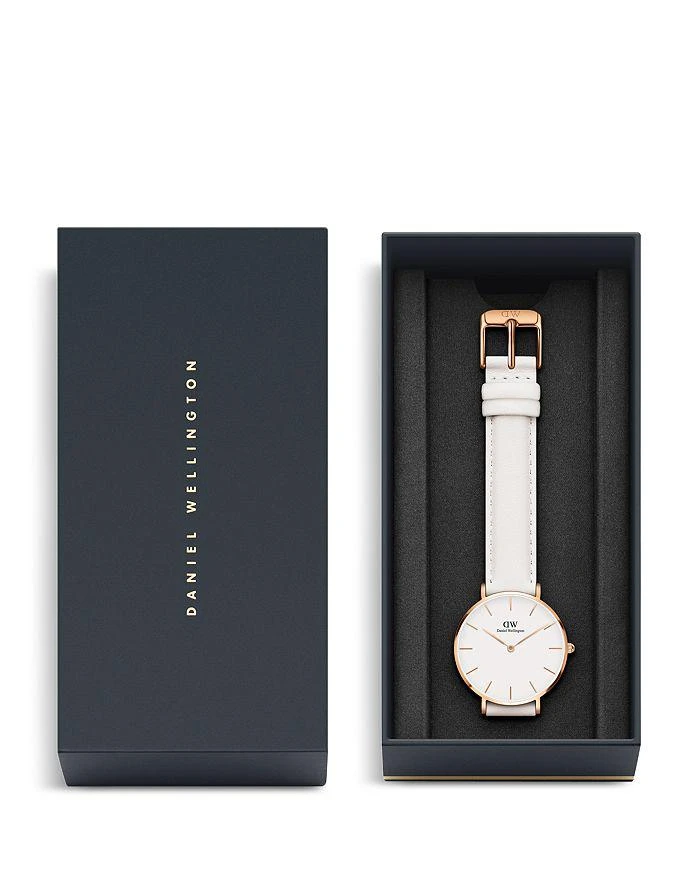 商品Daniel Wellington|Bondi 纯白&玫瑰金腕表, 32mm,价格¥1338,第5张图片详细描述