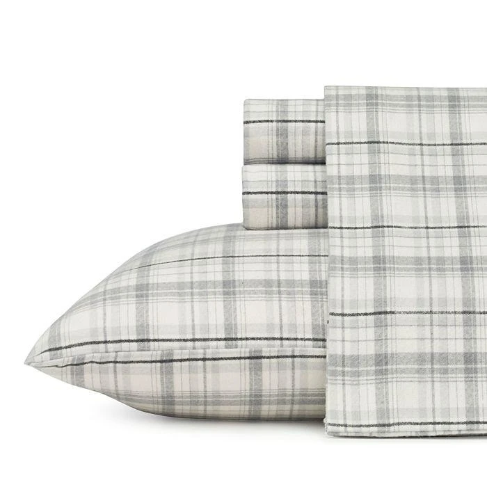 商品Eddie Bauer Home|Eddie Bauer Beacon Hill Flannel Sheet Set, Twin,价格¥501,第1张图片