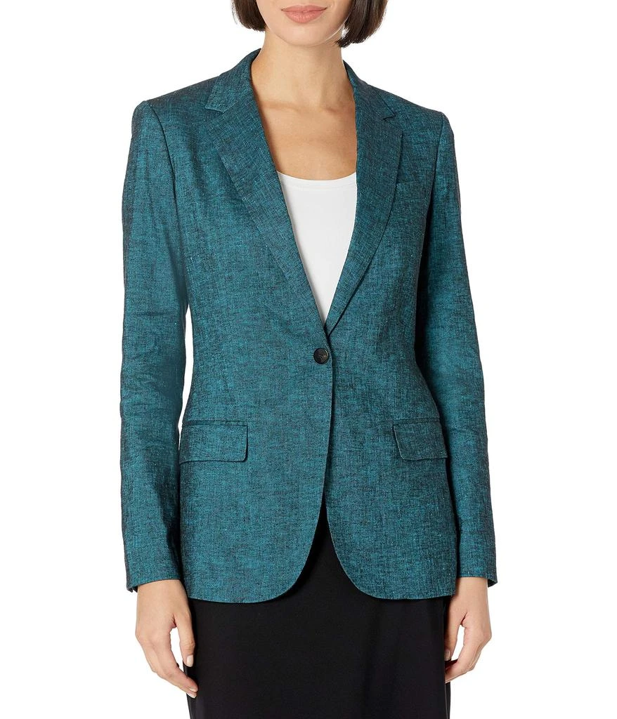 商品Theory|Women's One-Button Staple Blazer,价格¥1913,第1张图片