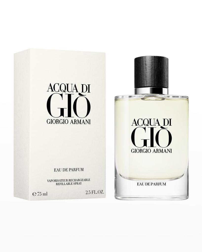 商品Giorgio Armani|2.5 oz. Acqua di Gio For Men Refillable Eau de Parfum,价格¥804,第1张图片