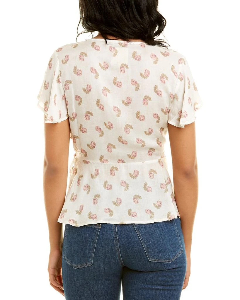 商品Chaser|Chaser Heirloom Gauze Wrap Top,价格¥79,第2张图片详细描述