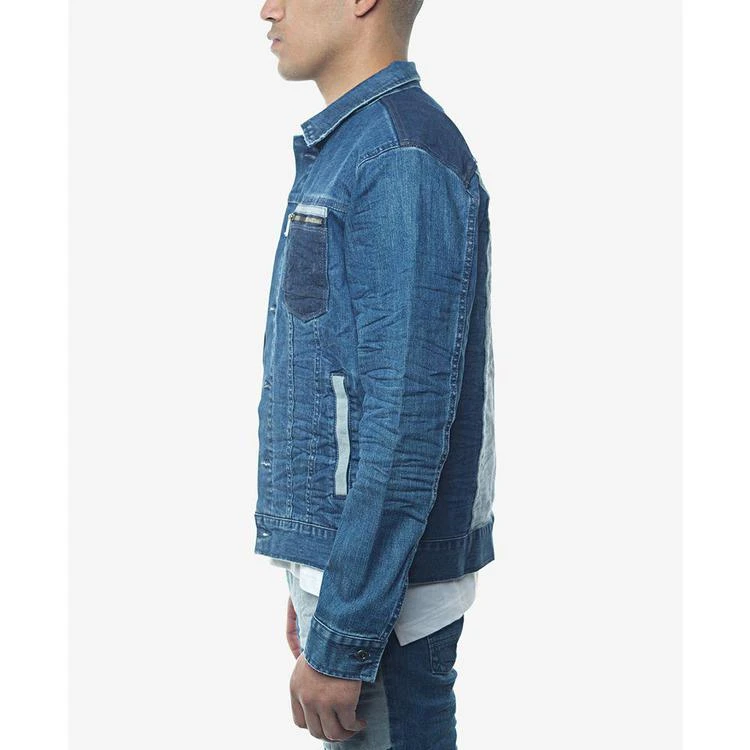 商品Sean John|Men's Pieced Denim Jacket, Created for Macy's,价格¥727,第3张图片详细描述