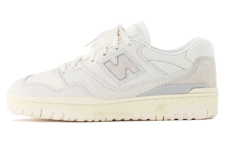 商品[国内直发] New Balance|AIME LEON DORE x  NB 550 \"Oxfords\"联名款 减震防滑耐磨 低帮 复古篮球鞋 男女同款 白色,价格¥1065,第1张图片