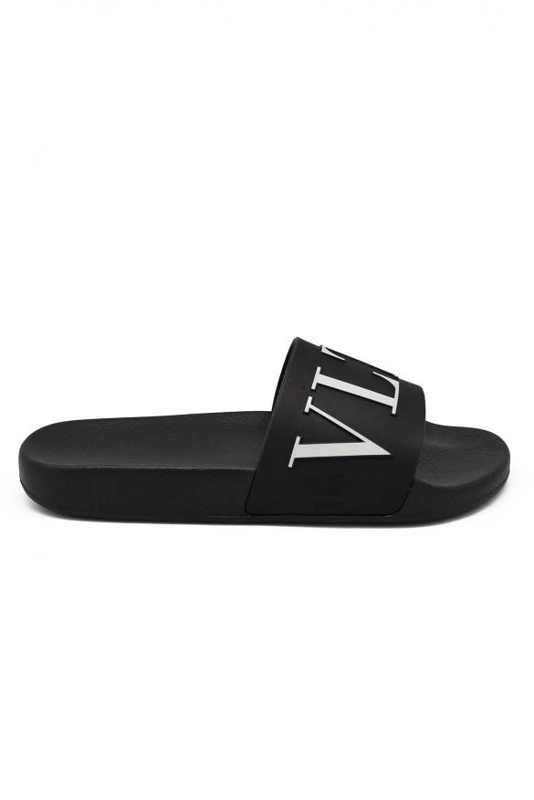 商品Valentino|Luxury shoes for women valentino vltn flip flops in black rubber,价格¥2590,第1张图片