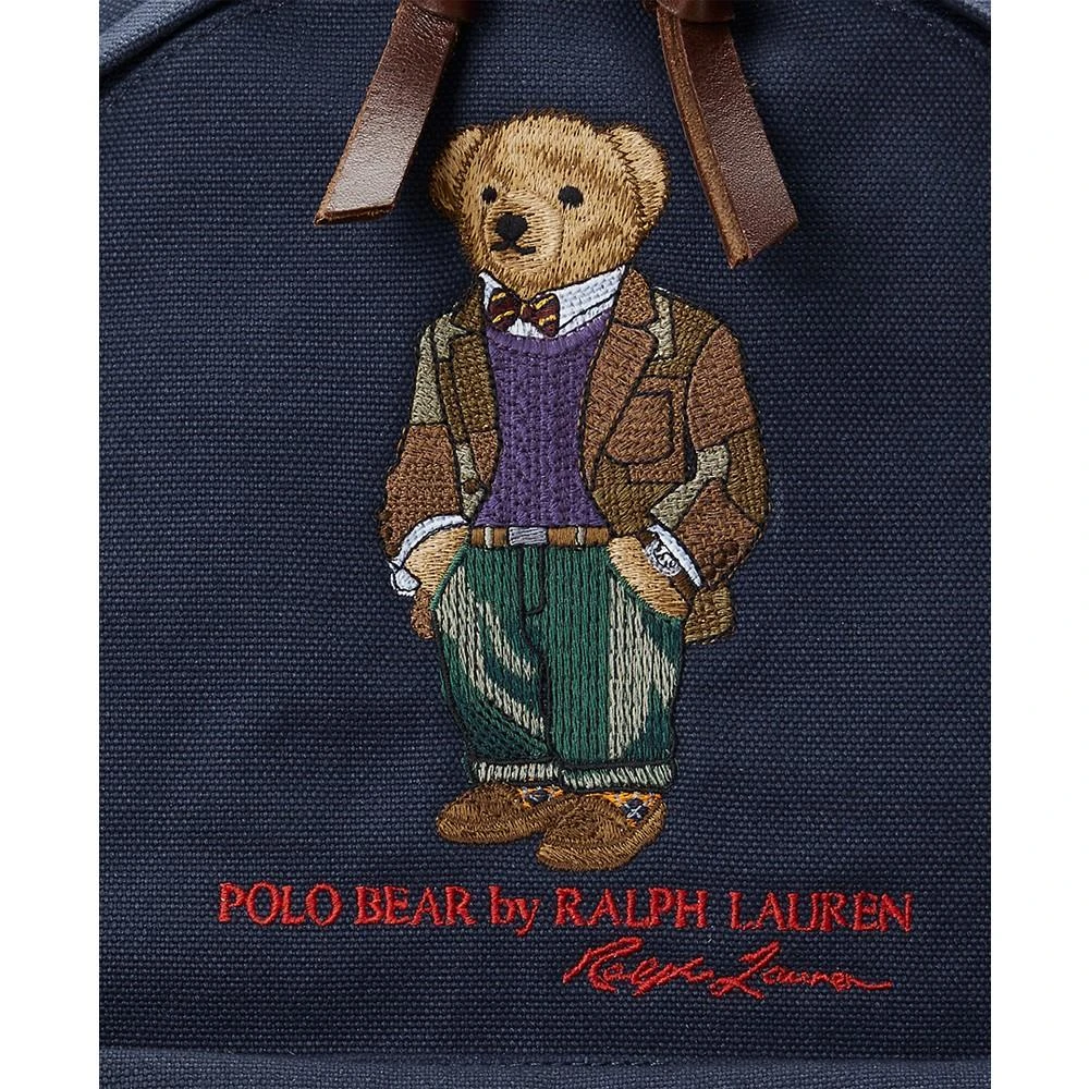 商品Ralph Lauren|Men's Polo Bear Canvas Backpack,价格¥1031,第4张图片详细描述