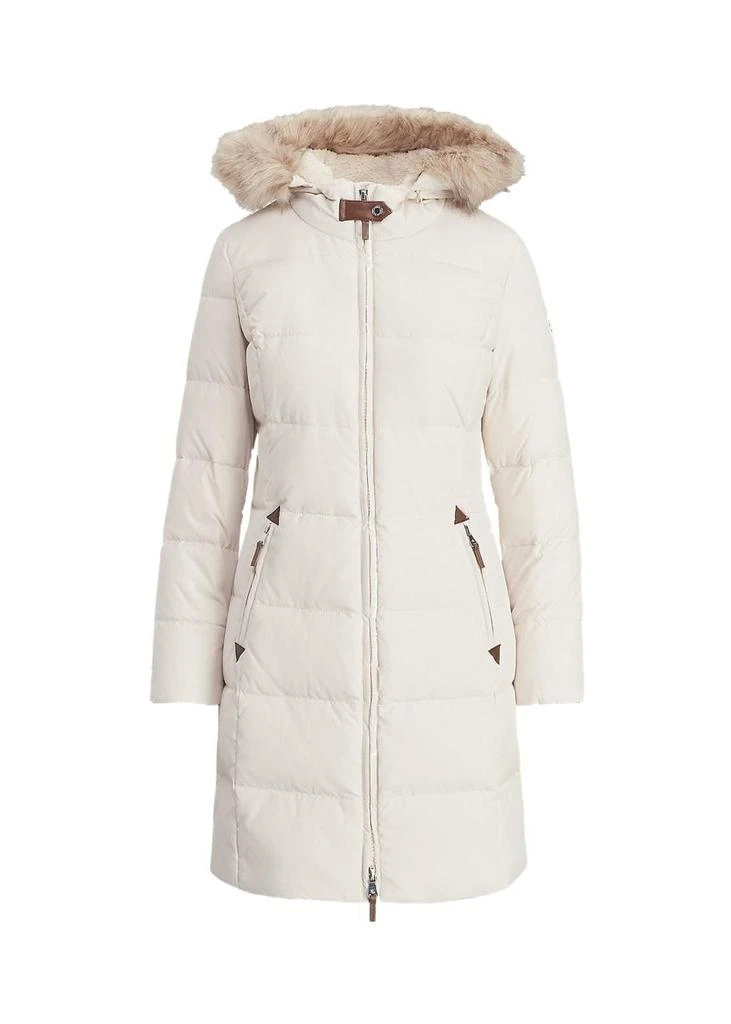 商品Ralph Lauren|Ralph L AU Ren Women&#39;s  Beige Other Materials Coat,价格¥2440,第1张图片