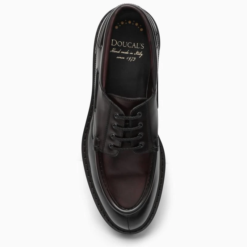 商品DOUCAL'S|Dark brown leather lace-ups,价格¥1974,第3张图片详细描述