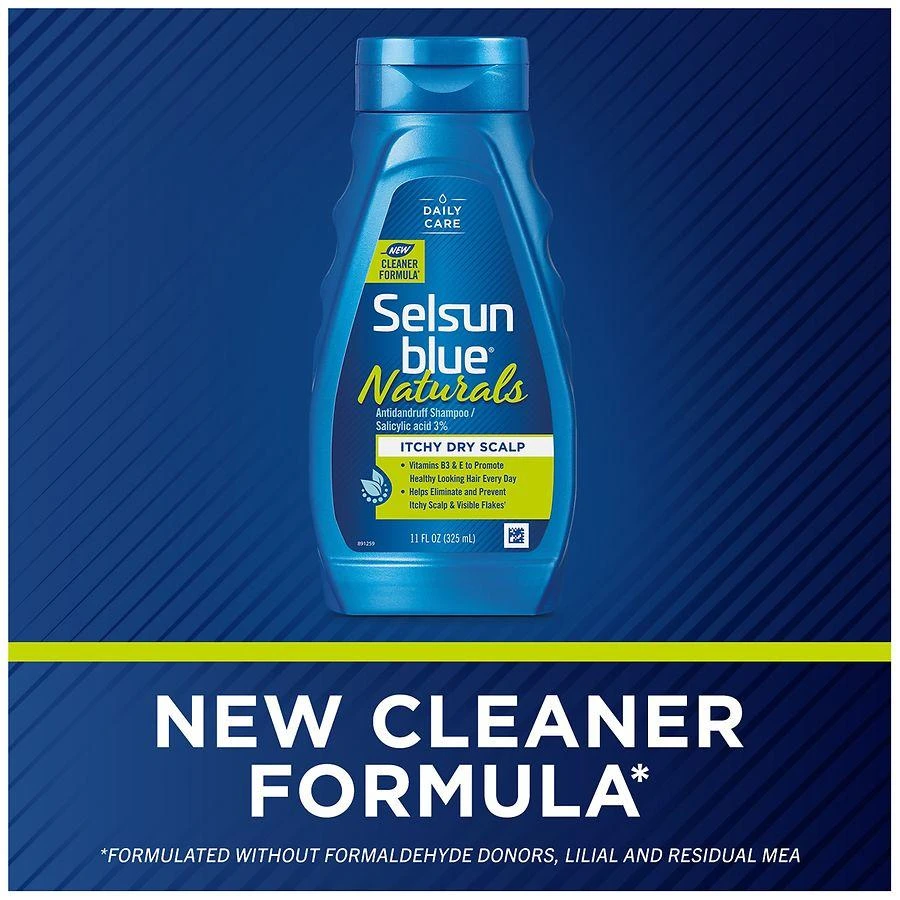 商品Selsun Blue|Naturals Itchy Dry Scalp Antidandruff Shampoo Citrus Blast,价格¥75,第2张图片详细描述