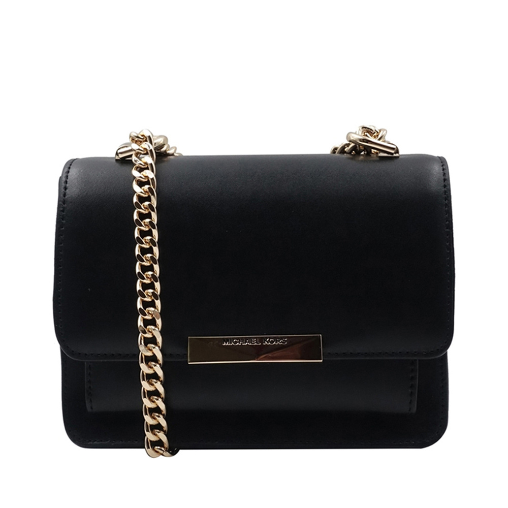 商品Michael Kors|Michael Kors 迈克高仕 女士黑色JADE系列单肩包 32S9GJ4C0L-BLACK,价格¥1128,第1张图片