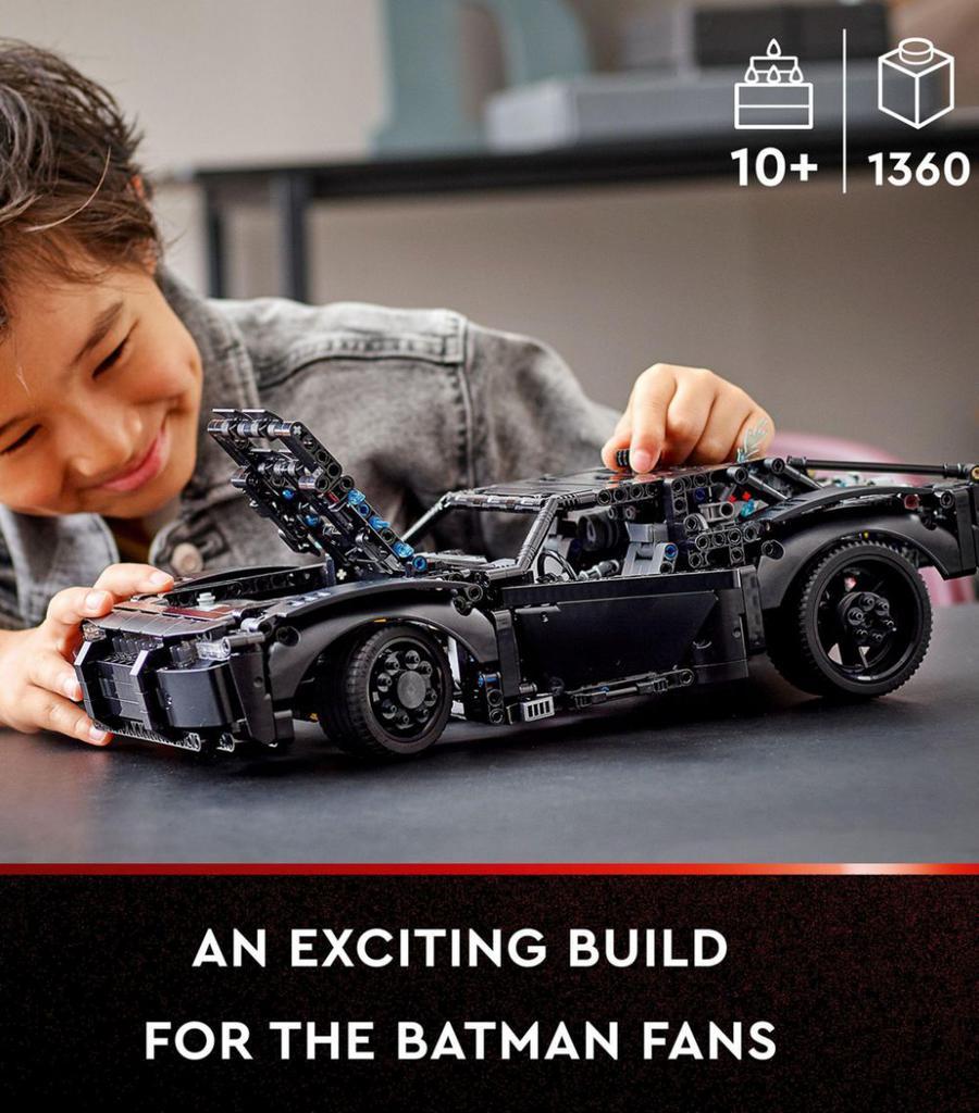 商品LEGO|LEGO Technic The Batman Batmobile Toy Car 42127,价格¥793,第5张图片详细描述