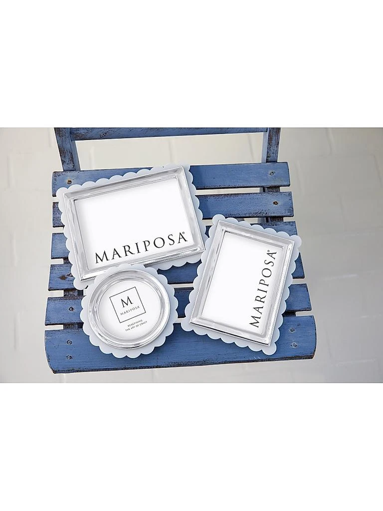 商品Mariposa|Welcome Home Scallop Round Frame,价格¥657,第2张图片详细描述
