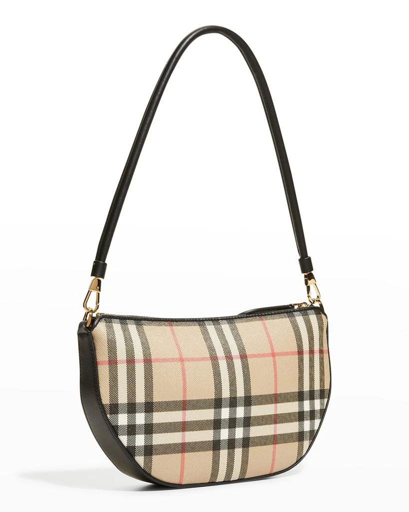 商品Burberry|Olympia Check Pouch Shoulder Bag,价格¥4987,第4张图片详细描述