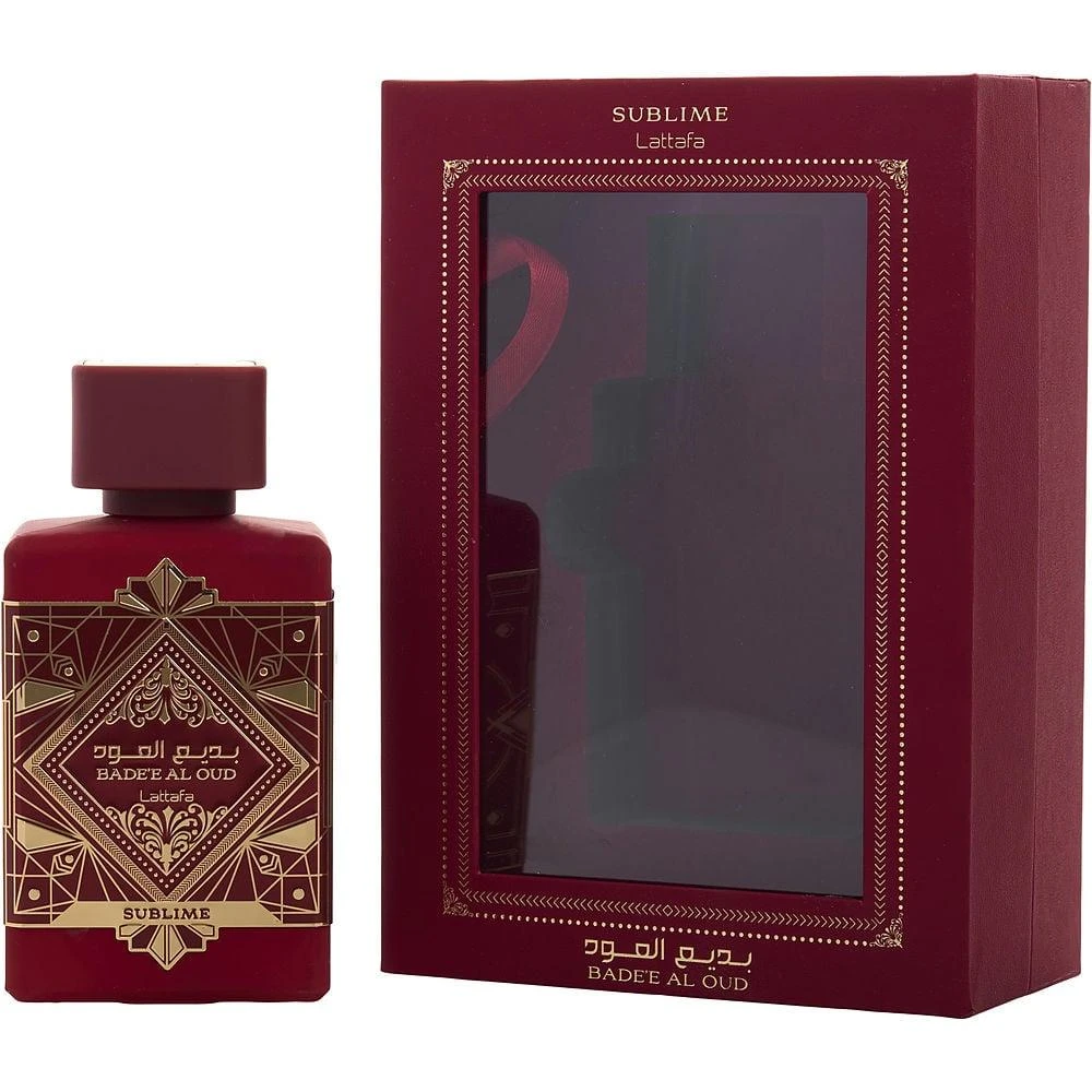 商品Lattafa|Badee Al Oud Sublime By  Eau De Parfum Spray 3.4 Oz Men,价格¥335,第1张图片