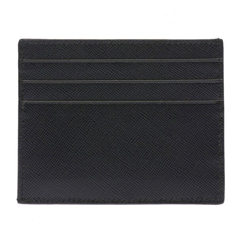 Prada 普拉达 黑色皮革男士卡包 2MC223-QME-F0002商品第4张图片规格展示