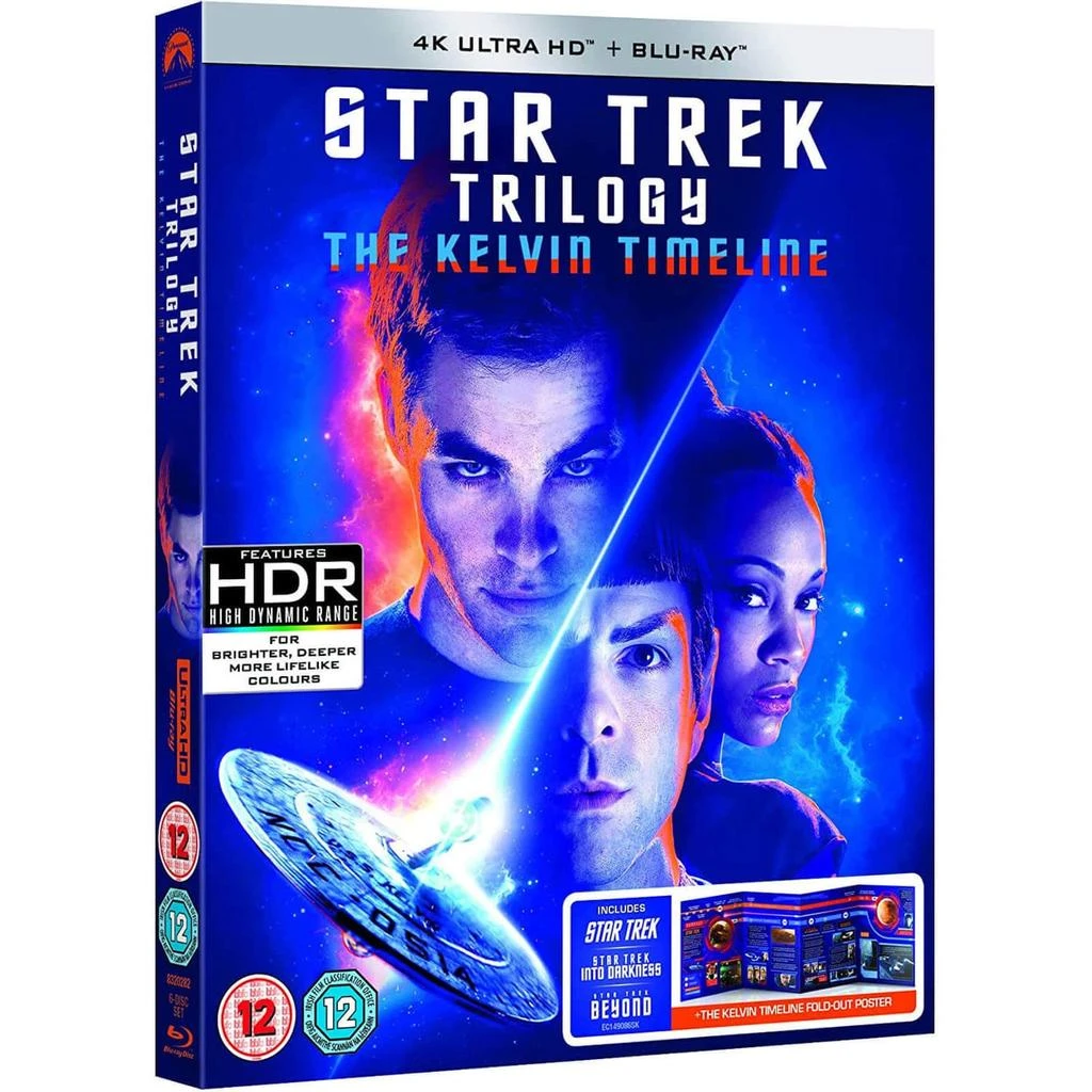 商品Paramount Home Entertainment|Star Trek Trilogy - The Kelvin Timeline,价格¥816,第2张图片详细描述