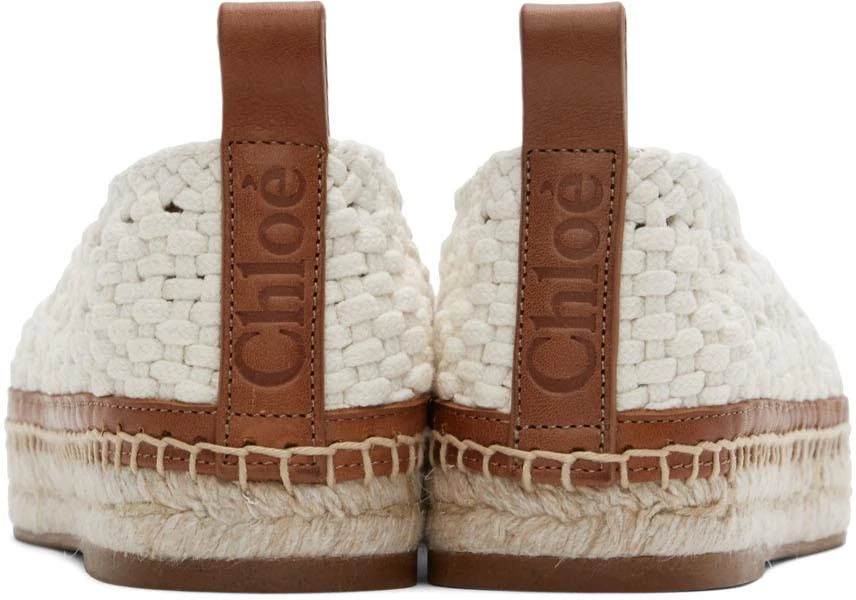 商品Chloé|White Luccia Espadrilles,价格¥1757,第2张图片详细描述