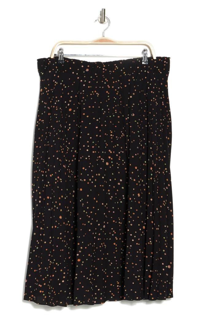 Dotted Pleated Skirt商品第2张图片规格展示