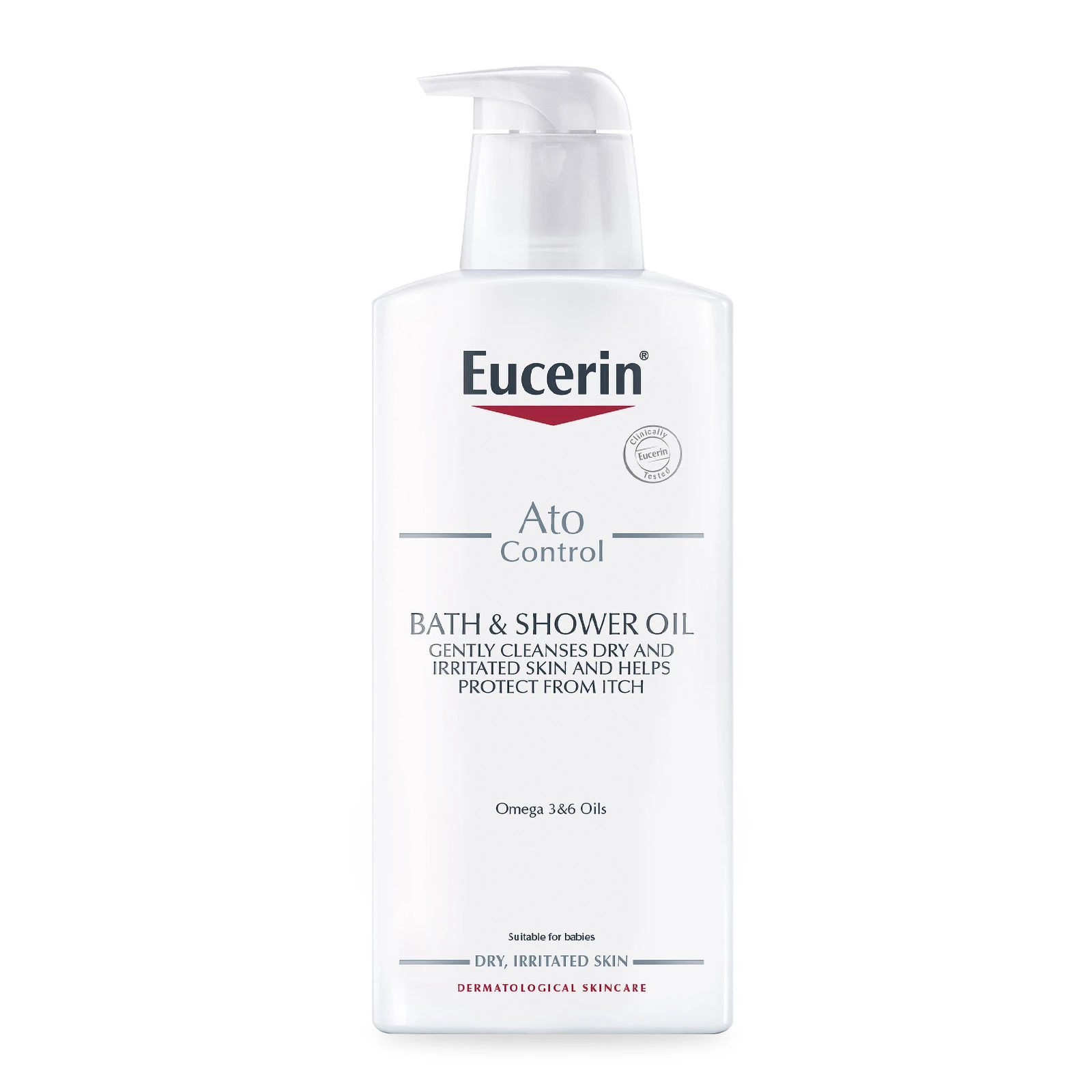 商品Eucerin|Eucerin 优色林 湿疹过敏性肌肤专用沐浴油 400ml 婴幼儿适用,价格¥172,第1张图片