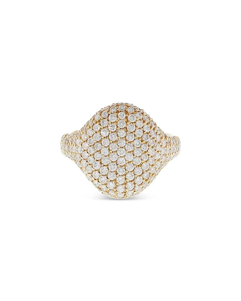 商品Crivelli|18K Yellow Gold Pavé Diamond Dome Statement Ring - Exclusive, Italy Campaign,价格¥46889,第1张图片