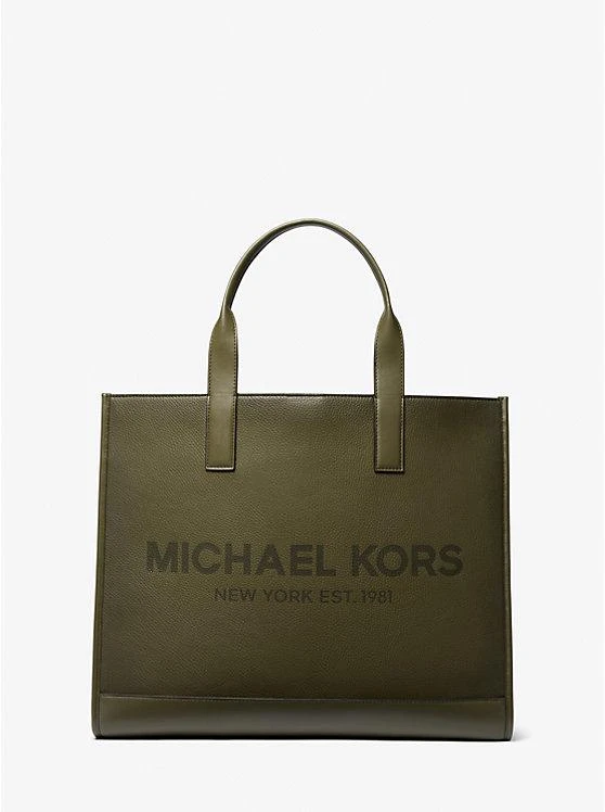 商品Michael Kors|Cooper Logo Embossed Faux Pebbled Leather Tote Bag,价格¥1417,第1张图片