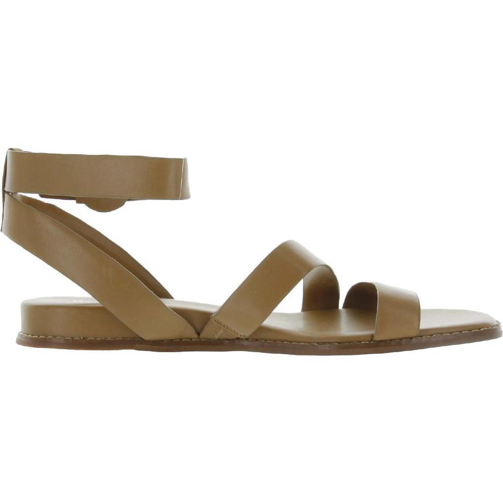商品Marc Fisher|Marc Fisher Womens Tavie Leather Flat Slide Sandals,价格¥283,第5张图片详细描述