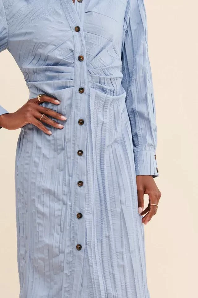 商品Ghospell|Ghospell Double Rooks Midi Dress,价格¥302,第3张图片详细描述