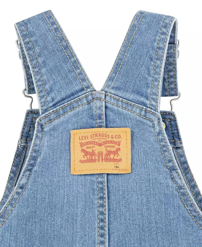 商品Levi's|Baby Boys and Girls Denim Overalls,价格¥157,第4张图片详细描述