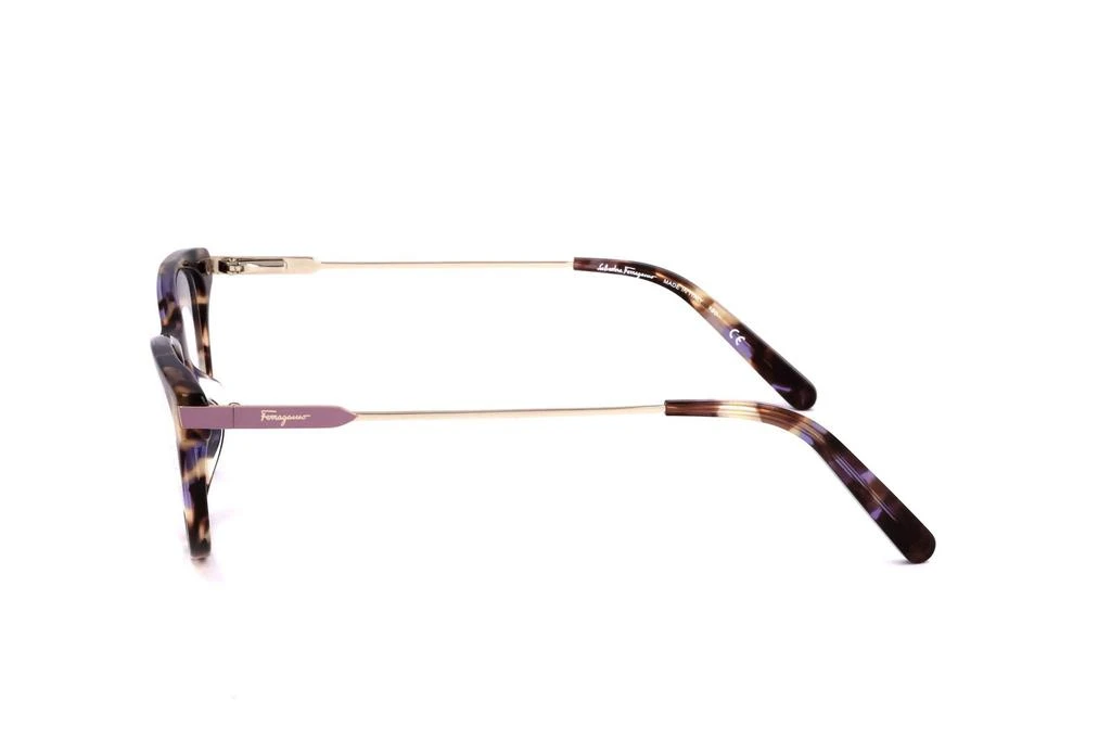 商品Salvatore Ferragamo|Salvatore Ferragamo Eyewear Oval-Frame Glasses,价格¥976,第3张图片详细描述