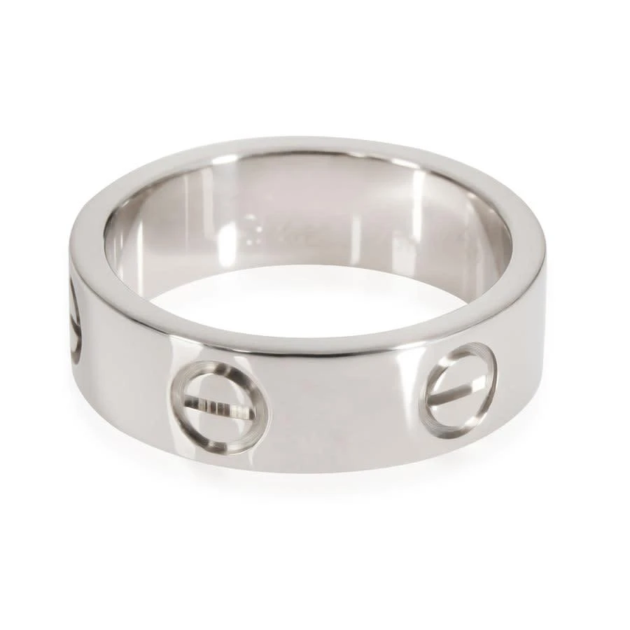 商品[二手商品] Cartier|Pre-Owned Cartier Love Ring in 18K White Gold,价格¥7983,第2张图片详细描述