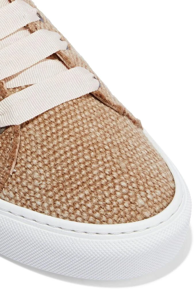 商品MANEBÍ|Hamptons suede-trimmed jute sneakers,价格¥932,第4张图片详细描述