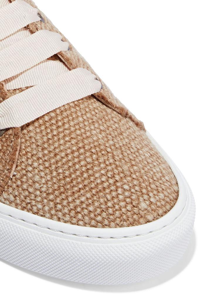 商品MANEBÍ|Hamptons suede-trimmed jute sneakers,价格¥905,第6张图片详细描述