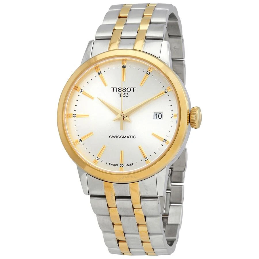 商品Tissot|Classic Dream Automatic Silver Dial Two-tone Men's Watch T129.407.22.031.01,价格¥1852,第1张图片