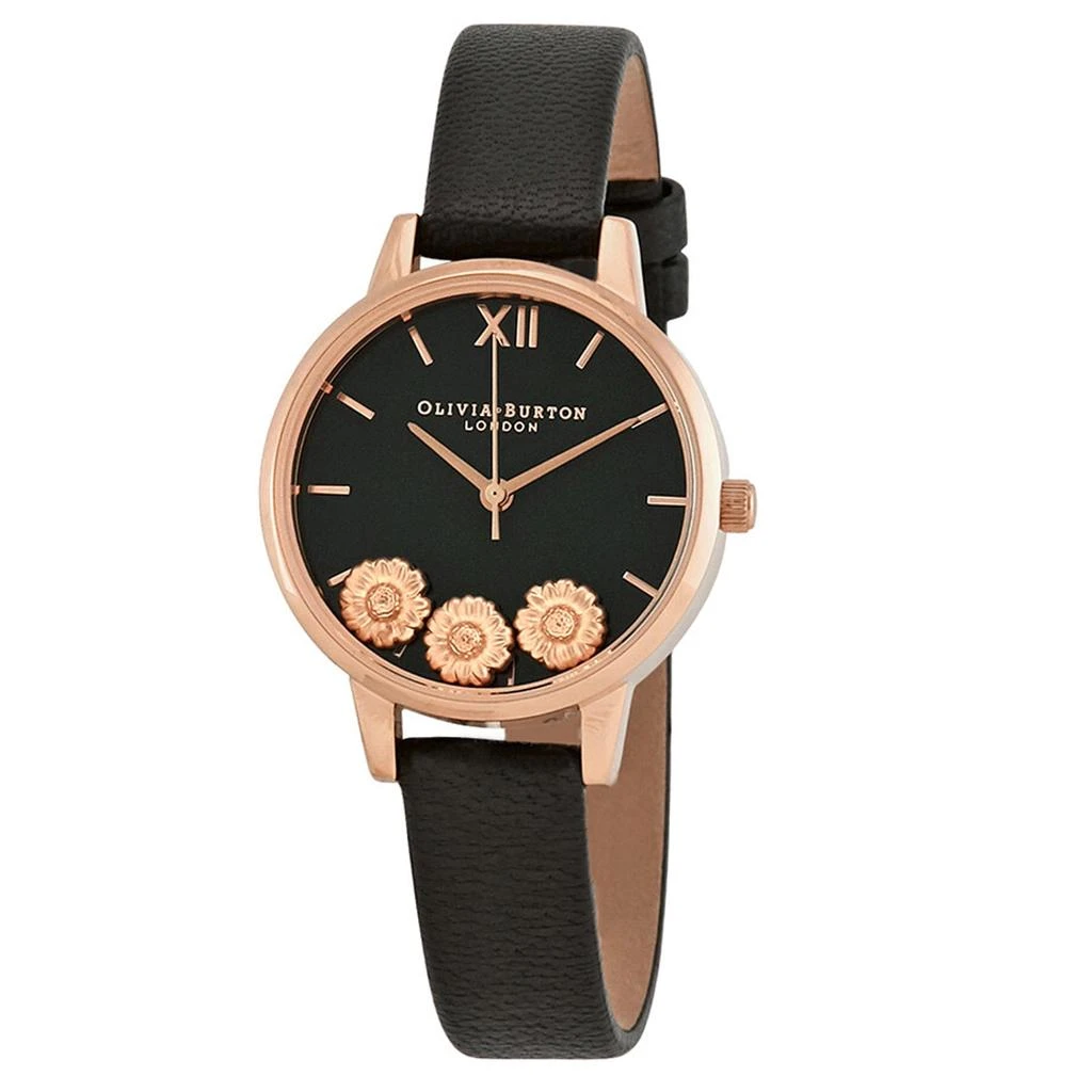 商品Olivia Burton|Olivia Burton Women's Black dial Watch,价格¥1326,第1张图片