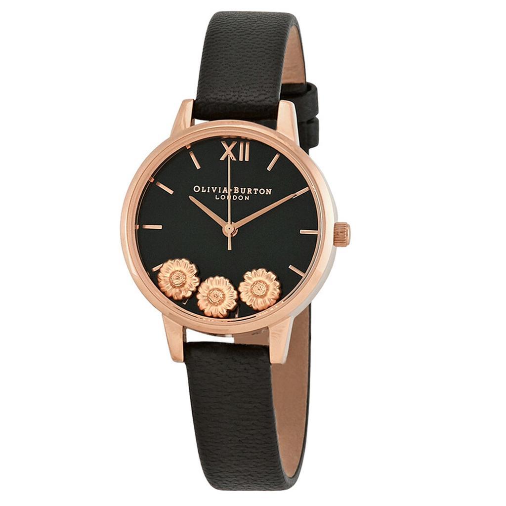 商品Olivia Burton|Olivia Burton Women's Black dial Watch,价格¥1228,第1张图片
