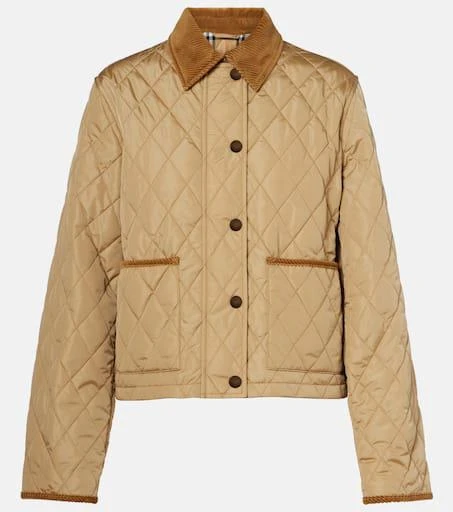 商品Burberry|Oldham绗缝夹克,价格¥13180,第1张图片