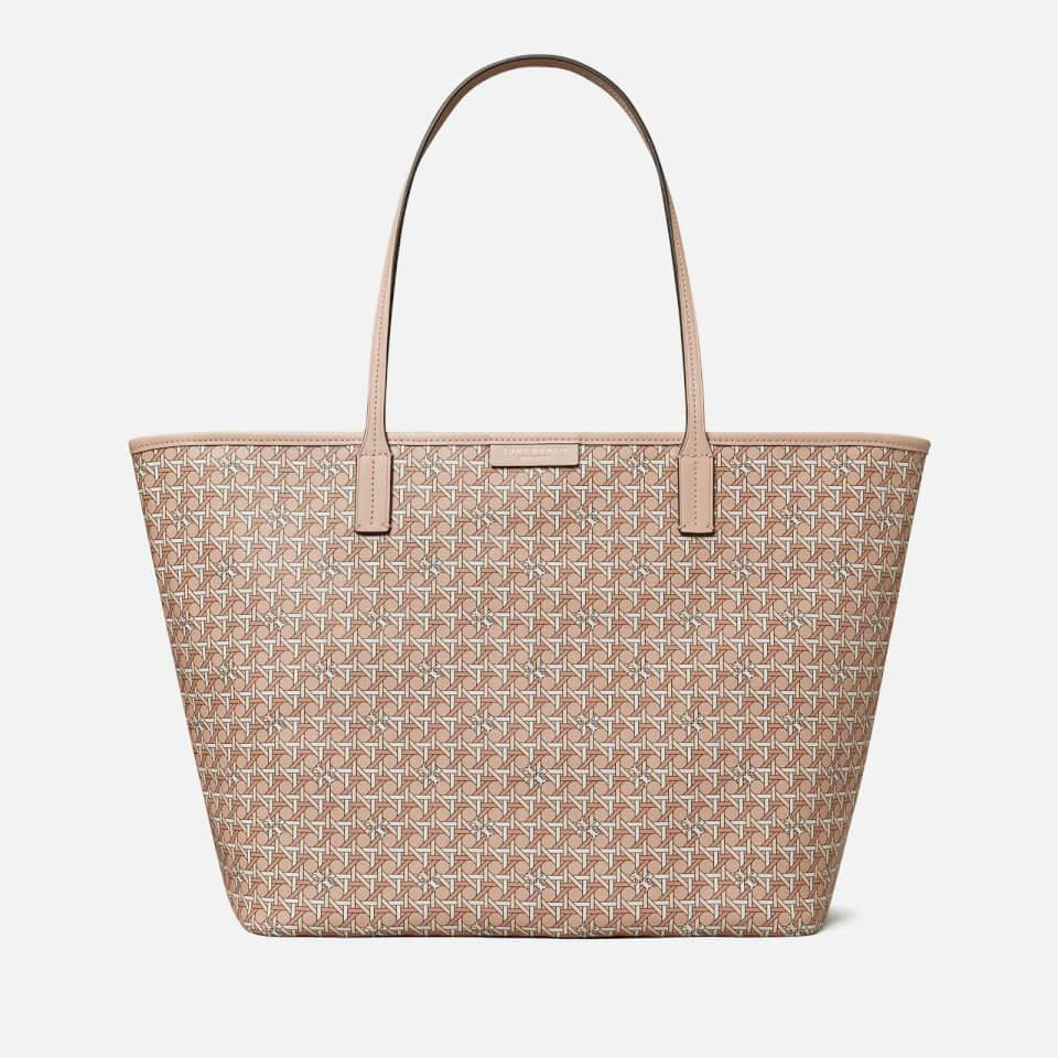 商品Tory Burch|Tory Burch Ever-Ready Monogram Coated-Canvas Tote Bag,价格¥1717,第1张图片