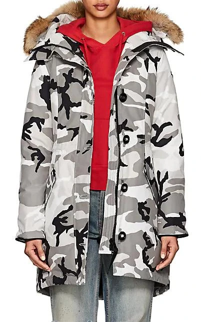 商品Canada Goose|Rossclair Camouflage Tech-Faille Parka,价格¥7020,第1张图片