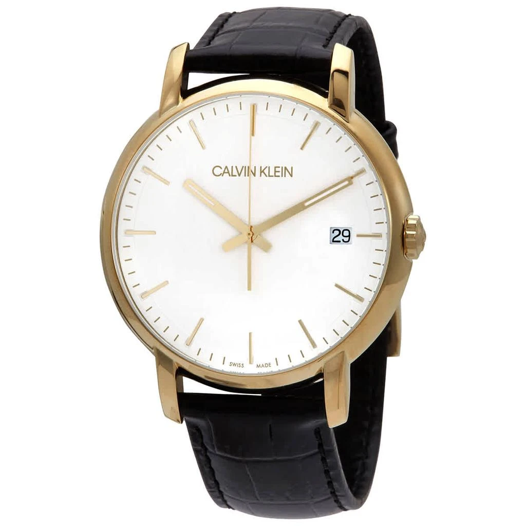 商品Calvin Klein|Established Quartz Silver Dial Men's Watch K9H215C6,价格¥447,第1张图片