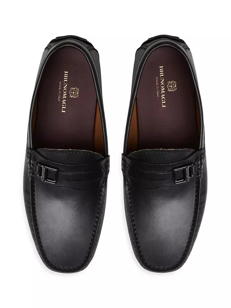 商品Bruno Magli|Xanto Suede Driving Loafers,价格¥1876,第4张图片详细描述