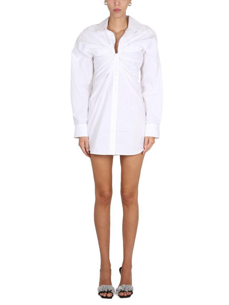 T By Alexander Wang Womens White Other Materials Dress商品第1张图片规格展示