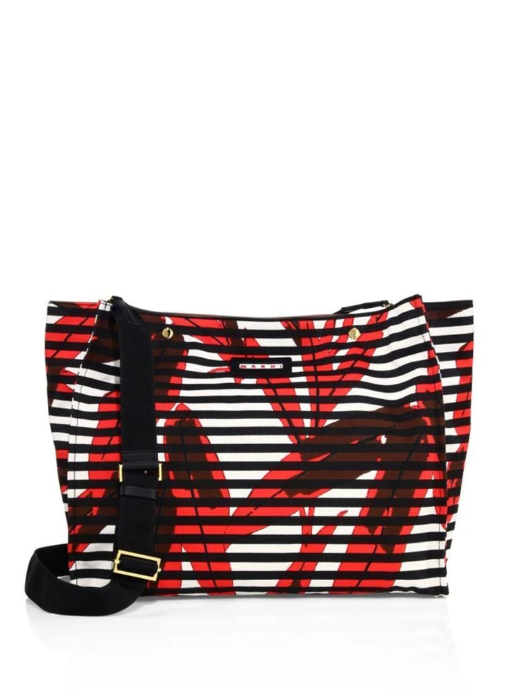 商品Marni|Striped Shopping Bag,价格¥4555,第1张图片