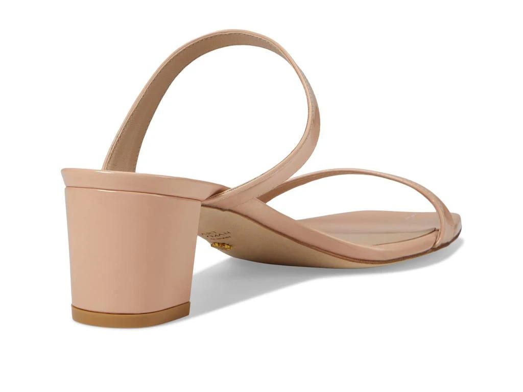 商品Stuart Weitzman|Aleena 50 Block Slide,价格¥2584,第5张图片详细描述