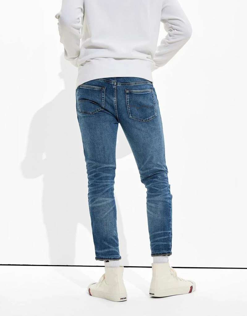 商品AE|AE AirFlex+ Ripped Skinny Cropped Jean,价格¥308,第2张图片详细描述