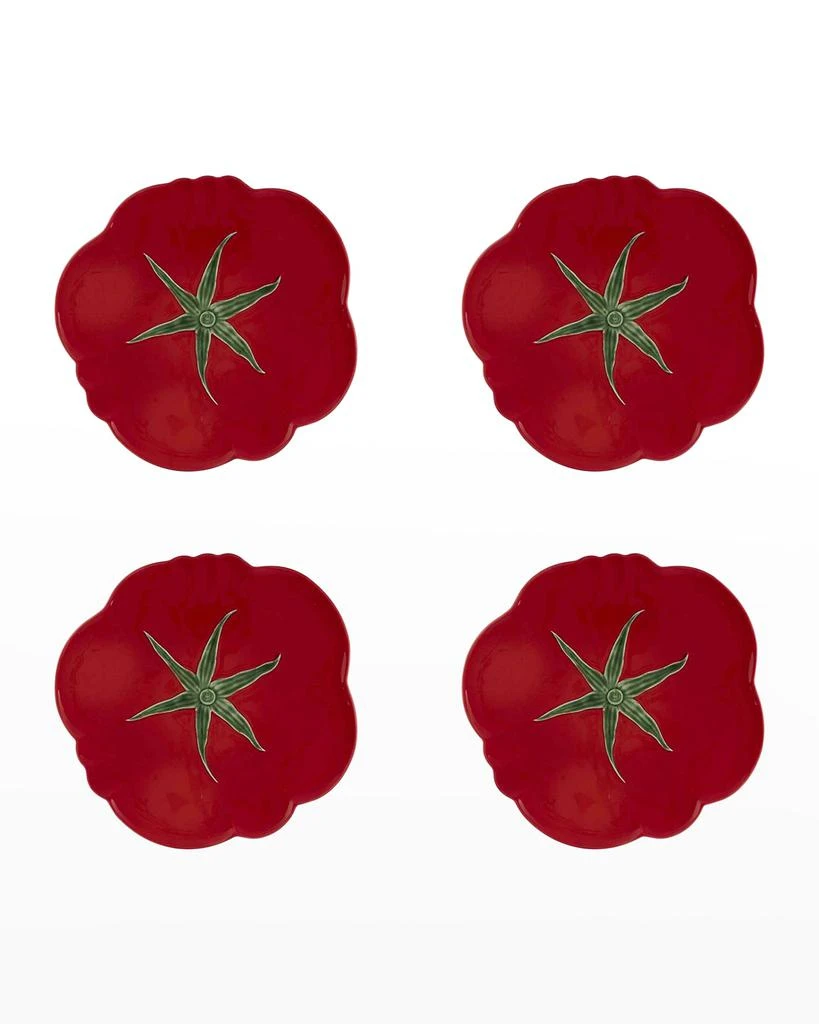 商品Bordallo Pinheiro|Tomato Pizza Plate 12", Set of 4,价格¥2021,第1张图片