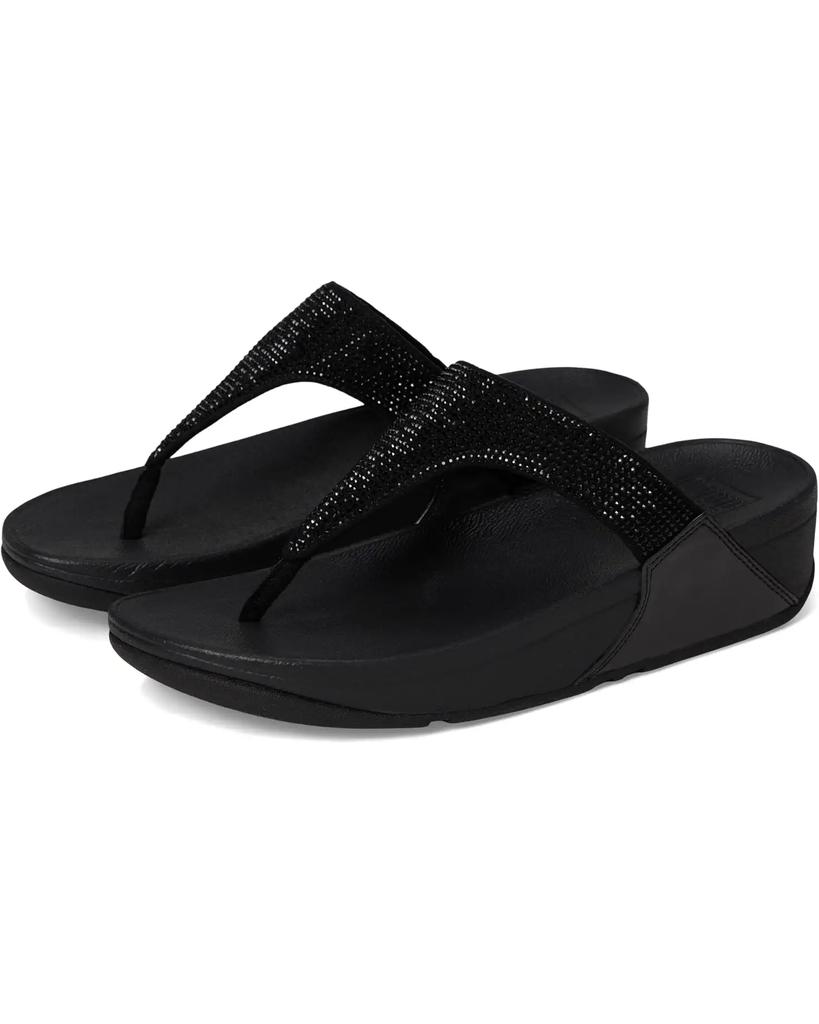 Women's FitFlop Lulu Crystal Embellished Toe-Post Sandals image 2