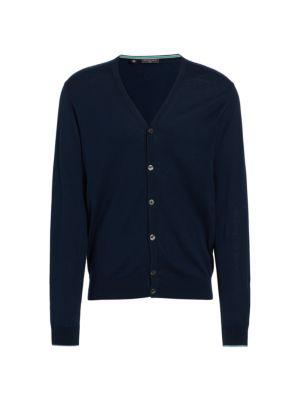 Slim Fit Lightweight Cotton Cardigan商品第6张图片规格展示