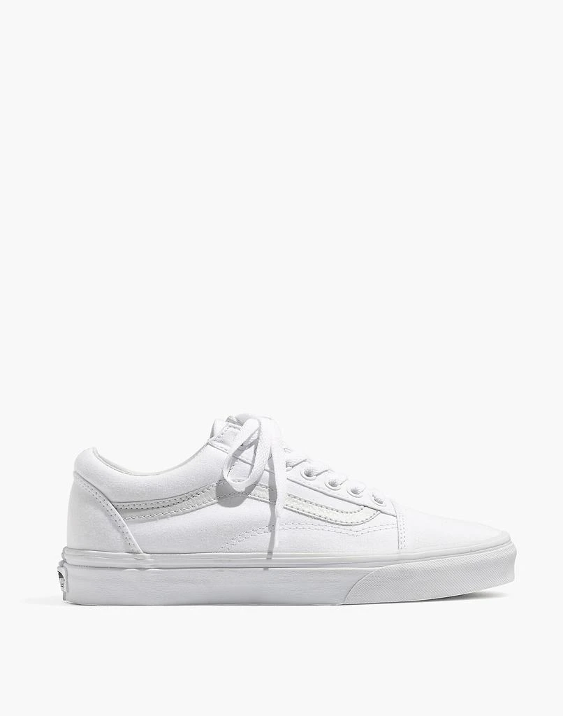 商品Vans|Unisex Old Skool Lace-Up Sneakers in Canvas and Suede,价格¥477,第2张图片详细描述