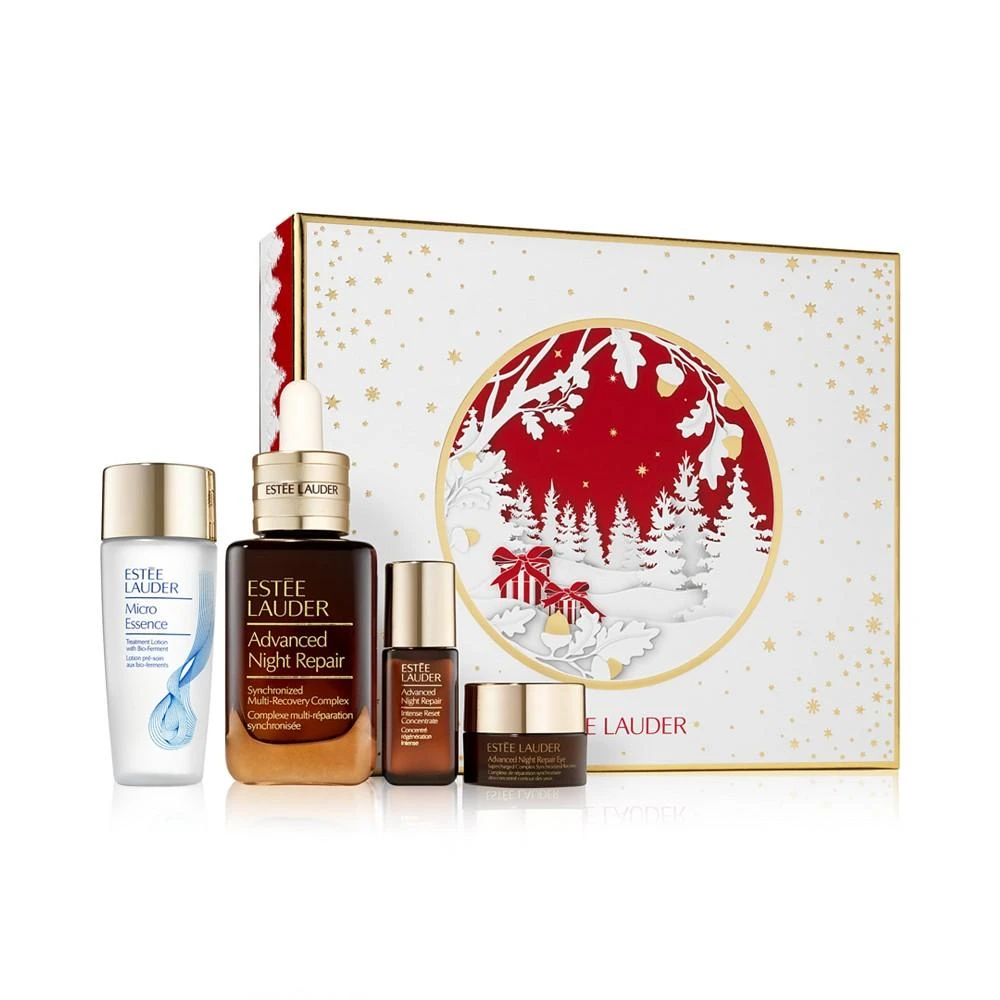 商品Estée Lauder|4-Pc. Repair + Renew Advanced Night Repair Skincare Set,价格¥834,第1张图片