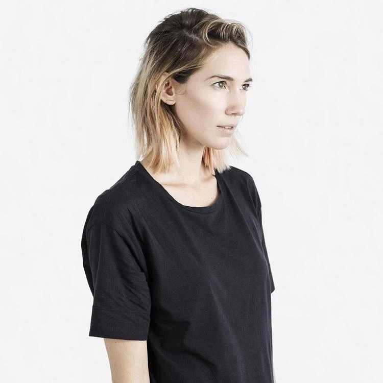 商品Everlane|The Cotton Drop-Shoulder Tee,价格¥118,第2张图片详细描述